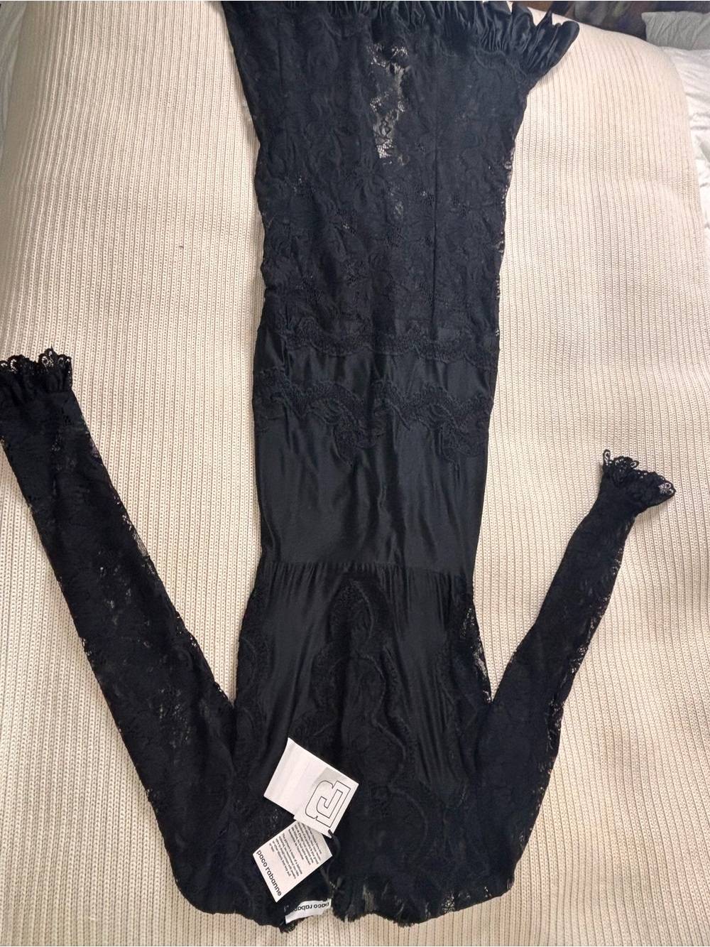 rabanne
Lace Robe Dress - Picture 5 of 15